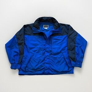 LL Bean x Columbia Intercept Jacket Mens‎ XL Blue Gorpcore Ski 90s Vintage